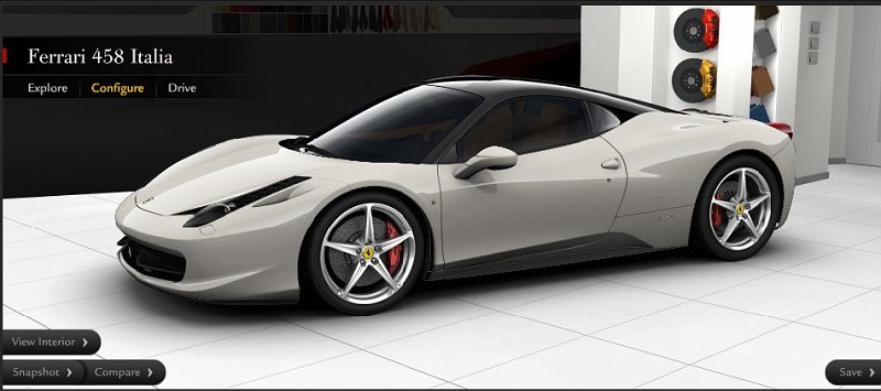 Just needs black wheels to match the black roof sills The other 458 I 