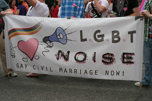 Photo (c) EBS. Pride Parade, Dublin, 2011