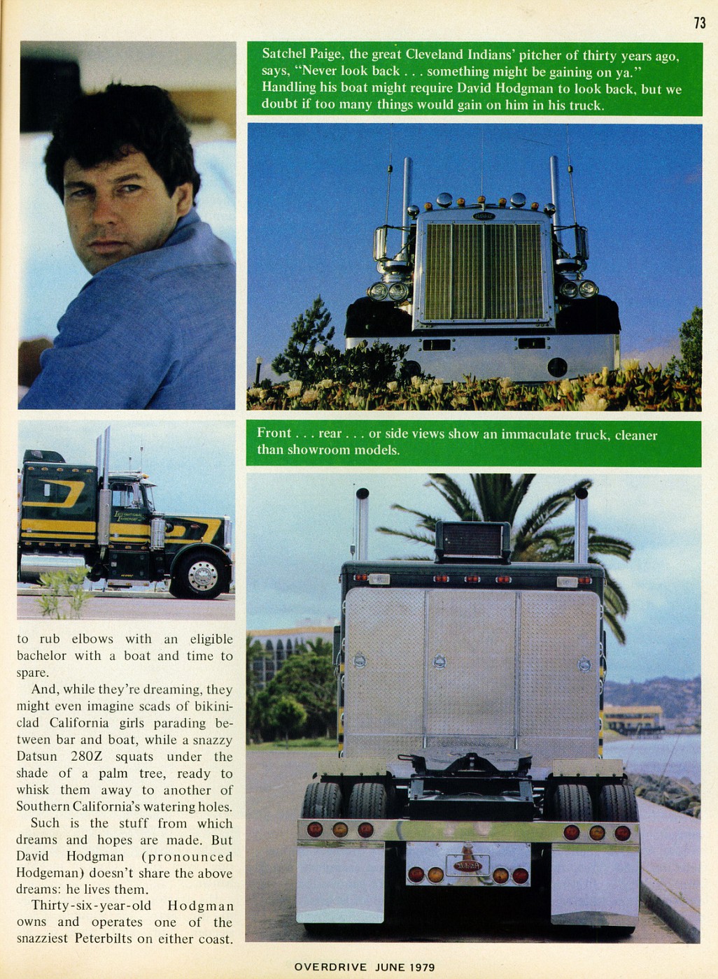 Photo June 1979 David Hodgman S Peterbilt 2 06 Overdrive Magazine June 1979 Album Modeltrucks25 Fotki Com Photo And Video Sharing Made Easy